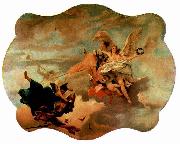 Giovanni Battista Tiepolo Triumphzug der Fortitudo und der Sapienzia oil